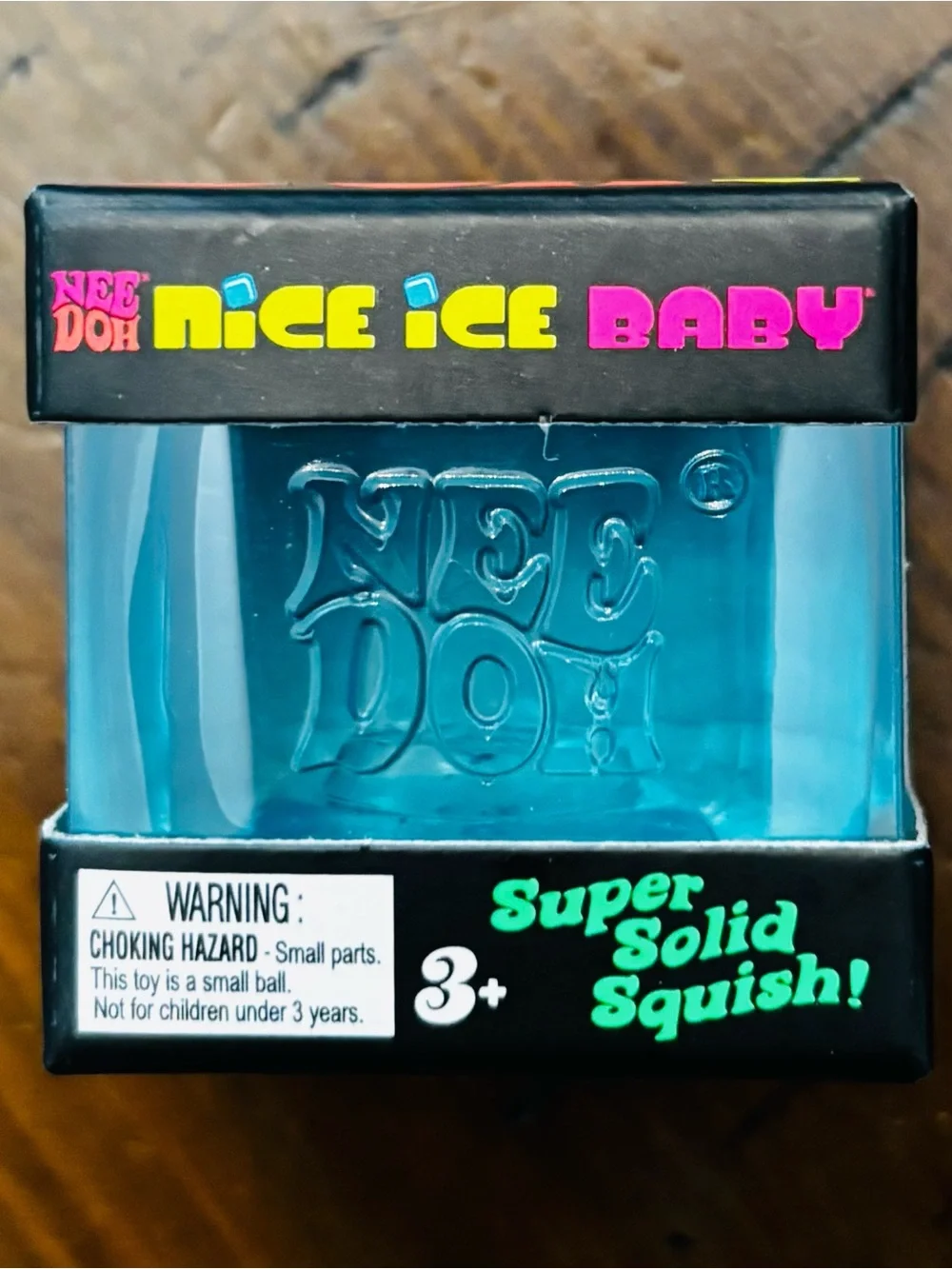 Needoh Trending Nice Ice Baby Super Solid Squish - Blue